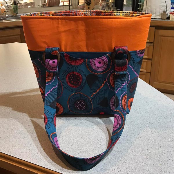 Heather's Bright Classic Market Tote - Customer Creations - Classic Market Totes 2022 - Andrie Designs