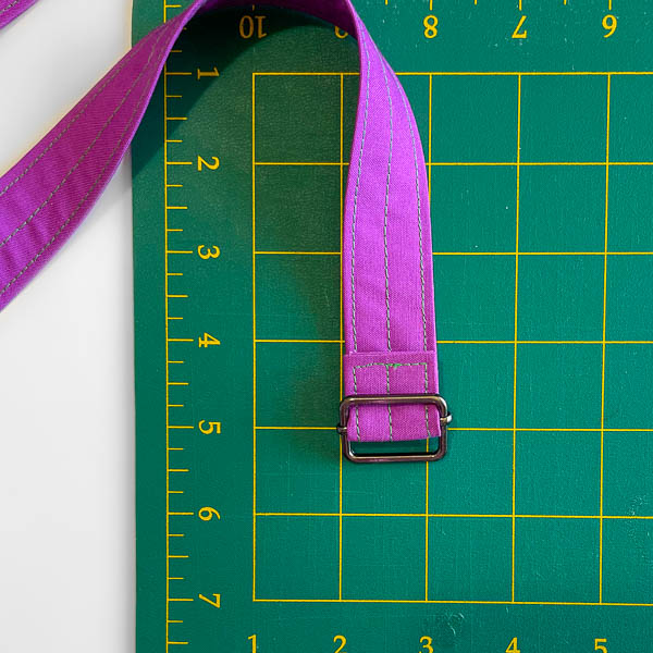 Slider on strap - Stand Up Clutch Crossbody Strap Hack - Andrie Designs
