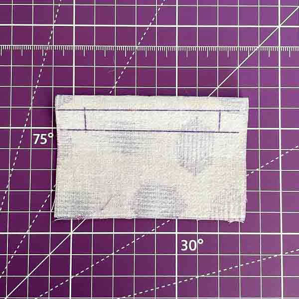 Classic Clutch Zipper Pocket drawn on - Shrinking Patterns - Andrie Designs