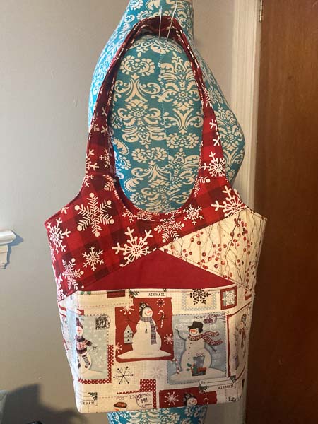Sheila's Stand Up Tote - Customer Creations - January 2023 - Andrie Designs