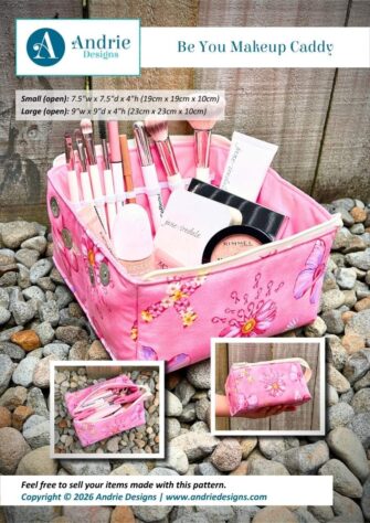 Andrie Designs - Be You Makeup Caddy
