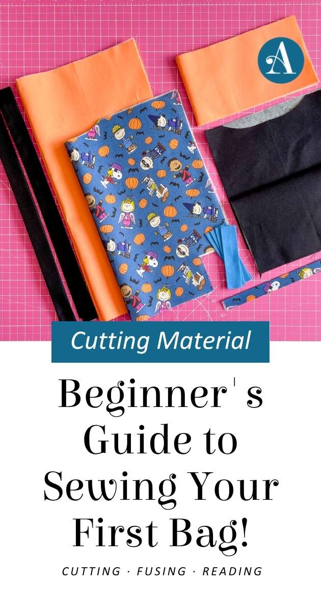 Pinterest Image - Beginner's Guide to Sewing Your First Bag - Part 2 - Andrie Designs